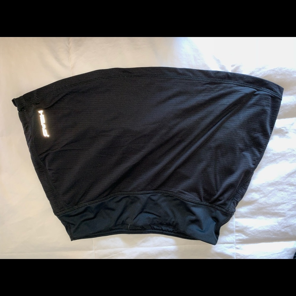 Black tennis skort